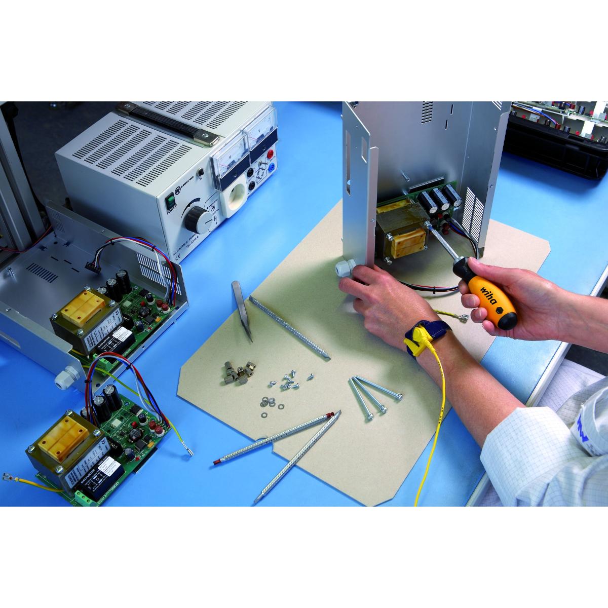 Wiha Schraubendrehergriff SoftFinish -telescopic für SYSTEM 6 Wechselklinge