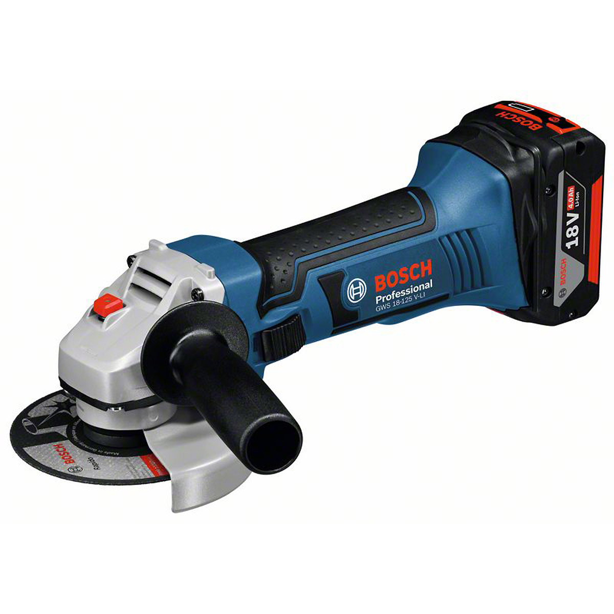 Bosch Akku-Winkelschleifer GWS 18-125 V-LI