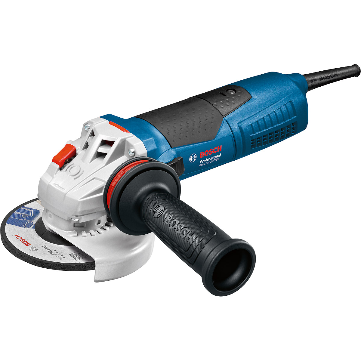 Bosch Winkelschleifer GWS 17-125 CIEX + Zusatzhandgriff
