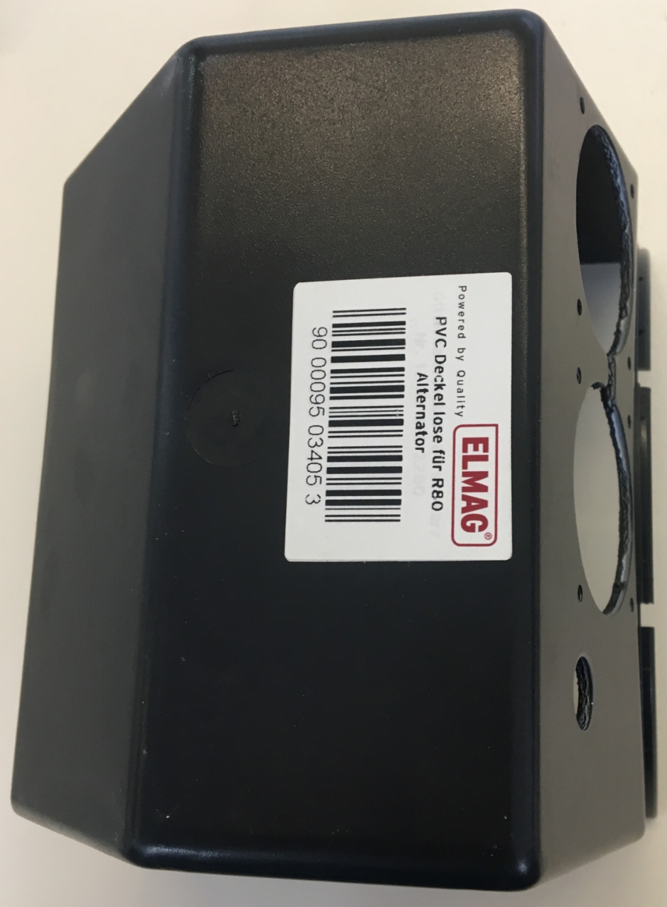 ELMAG PVC Deckel lose für R80 Alternator