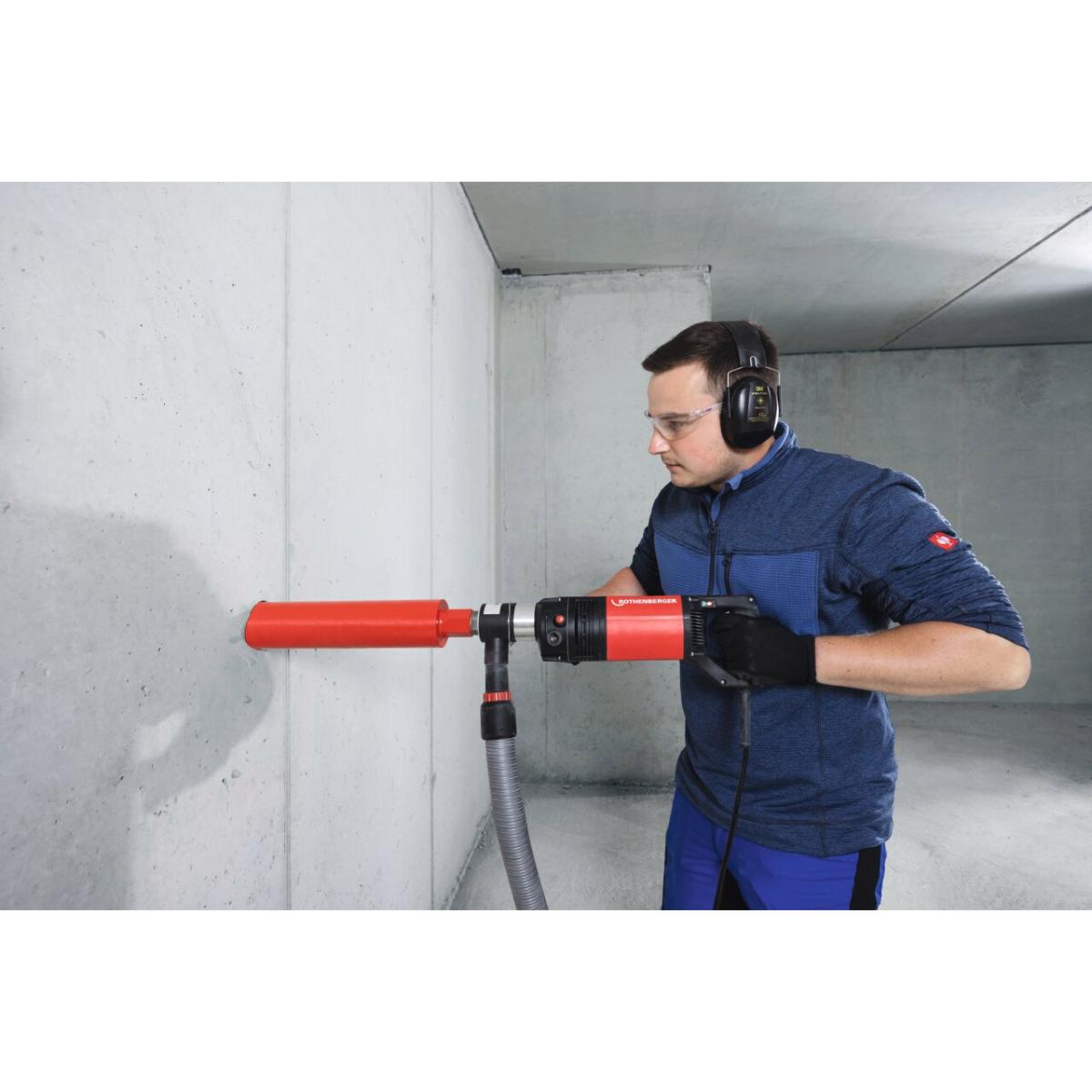 Rothenberger DX HIGH SPEED Dry Diamant - Bohrkrone, 1 1/4 UNC, ø 127, WL=330