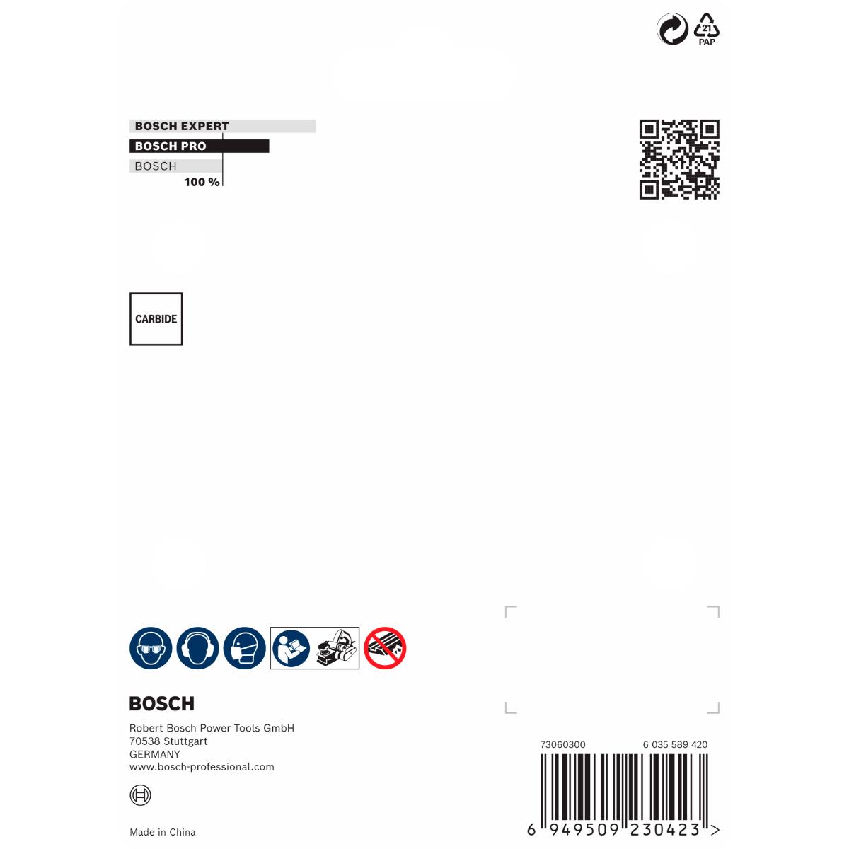 2608838999BO Bosch PRO Hobelmesser-Set, 4-teiligs Set