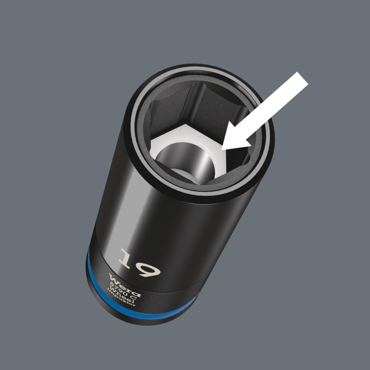 Wera Drehmomentschlüssel Click-Torque Lock C 3 KFZ-Radwechsel-Set 1