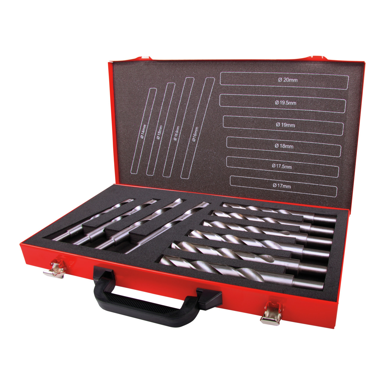 RUKO Spiralbohrer-Magazin DIN 338 Typ N HSS abgesetzter Schaft