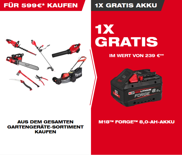 Gartenwerkzeuge, Kettensäge, Rasenmäher, Gartengeräte-Set, Batterieantrieb