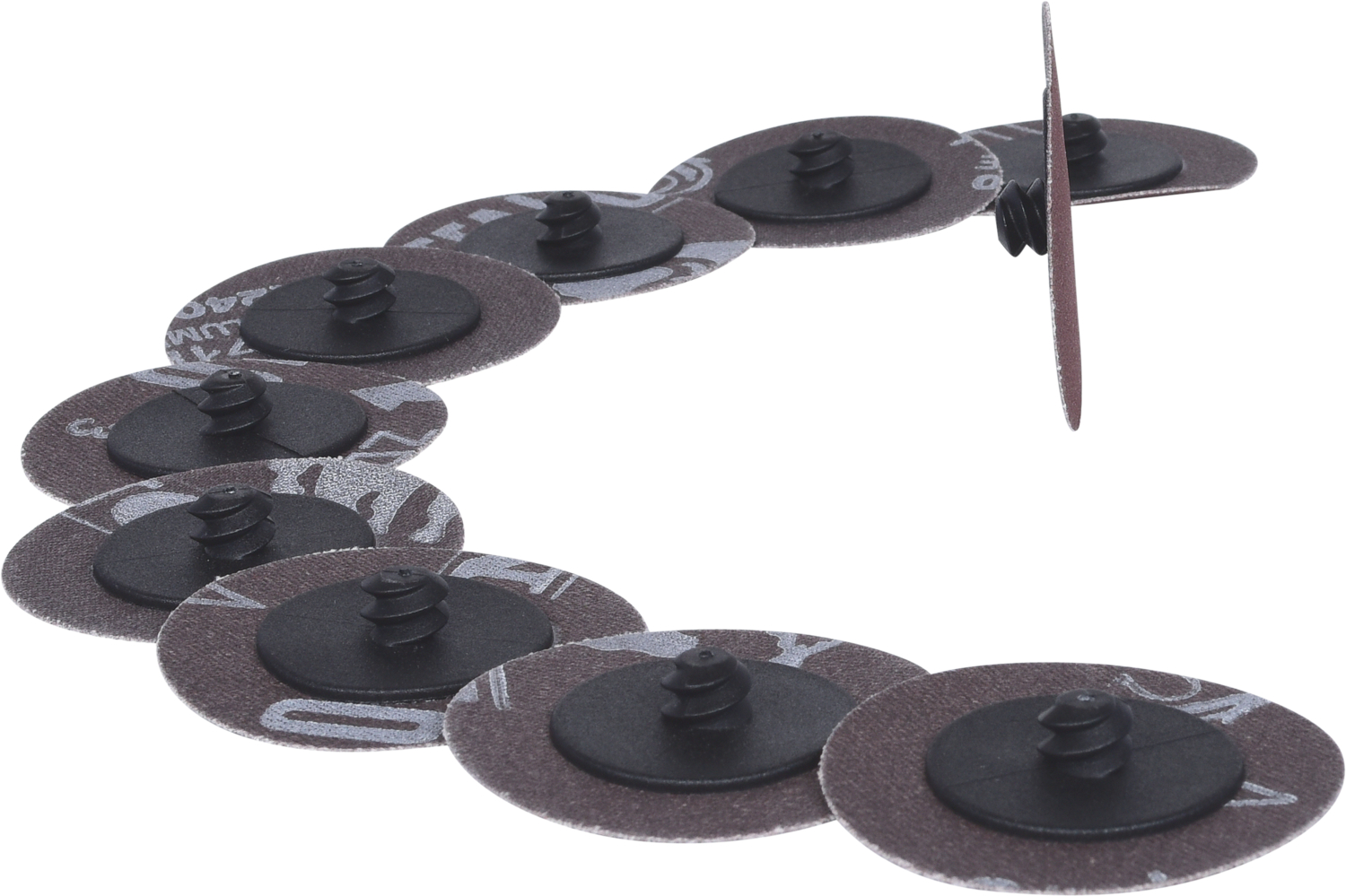 KS Tools Ersatz-Schleifpads, Ø50mm, 10er Pack Sandpapier