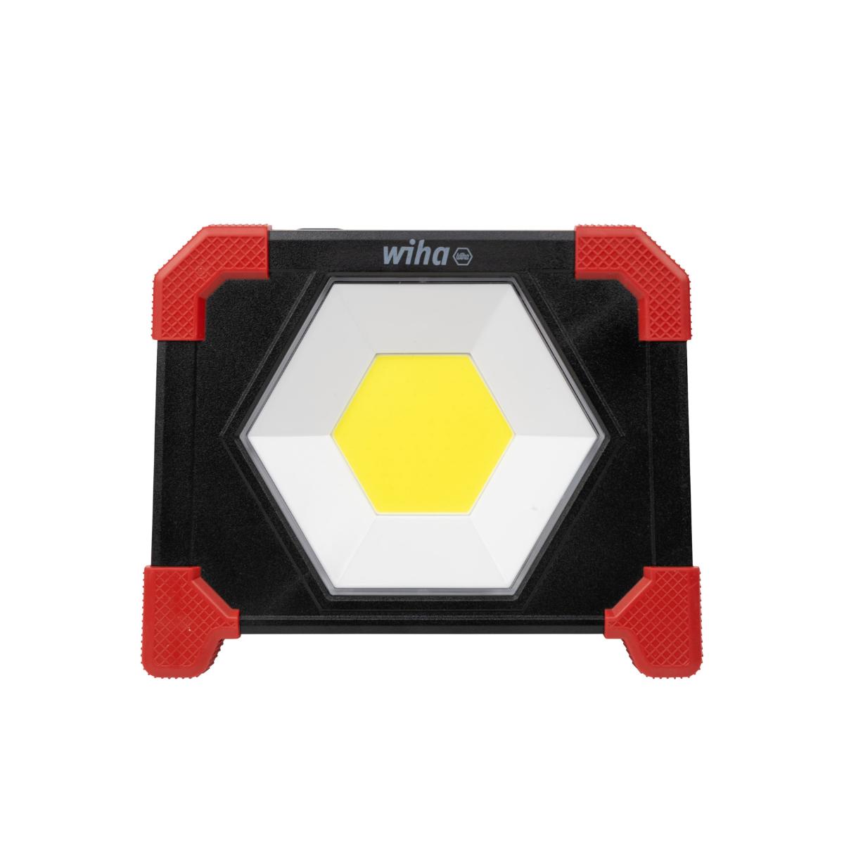 Wiha Akku-Baustrahler 30W, 3.000 lm mit USB-C-Ladekabel