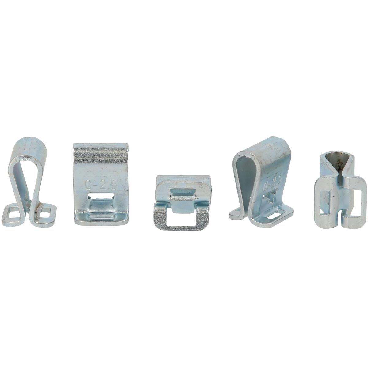 KS Tools Fixierklammern-Satz, 0-2,5 mm, 5-tlg