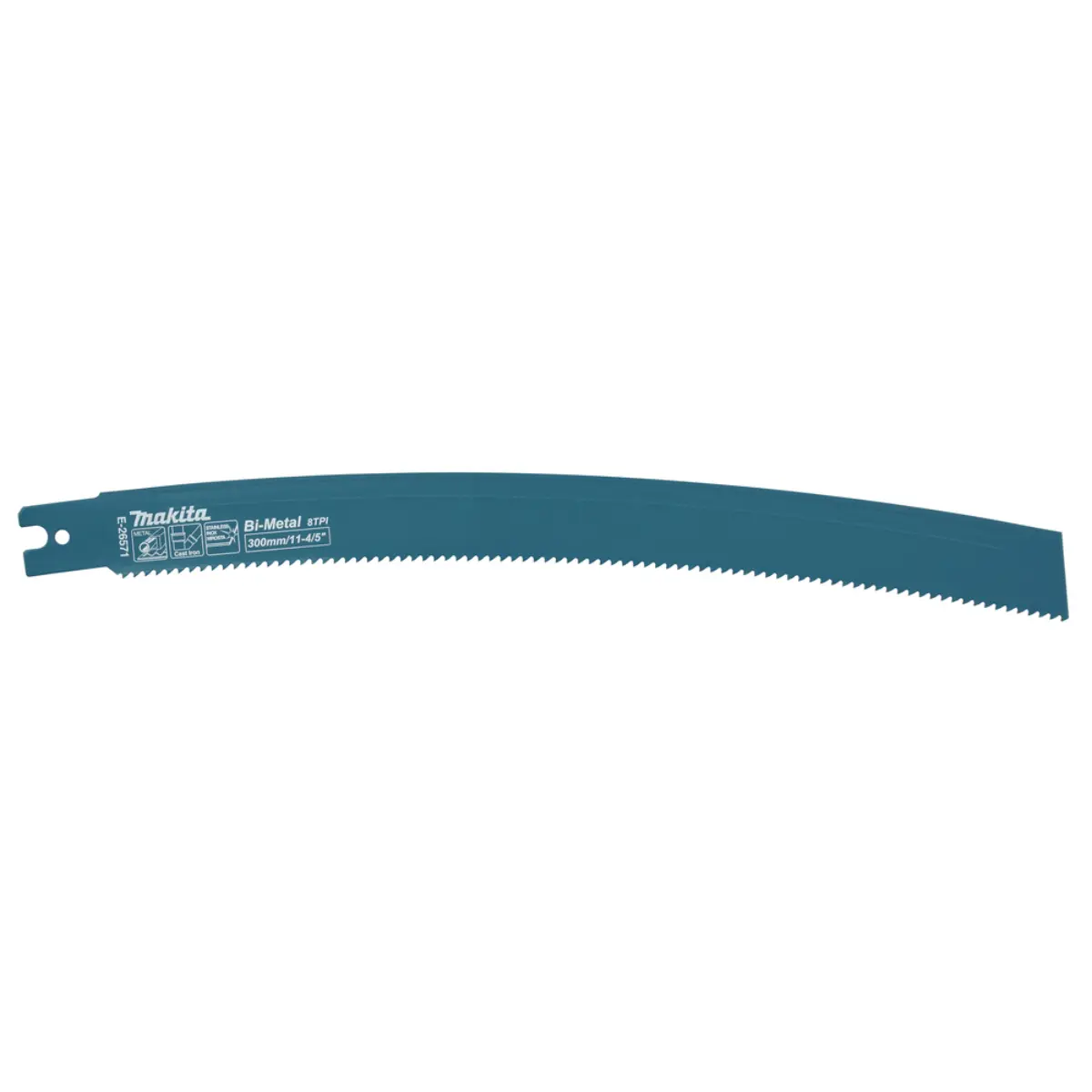 Makita Reciprosägeblatt 300/8Z BiM Stahl/Gusseisen/Edelstahl 5Stk. - E-26571