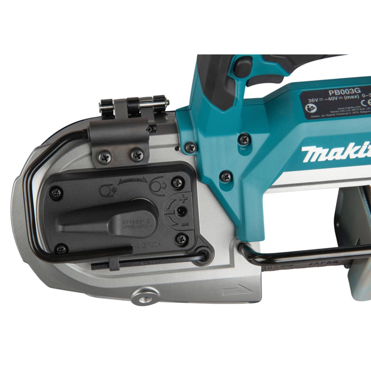 Makita Akku-Bandsäge 40V max. 0-3,2 m/s 66 mm