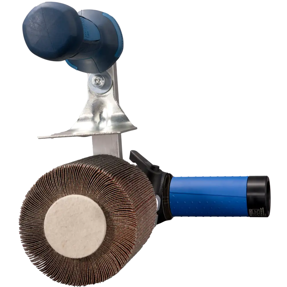 PFERD TOOLS Satinierwinkeltrieb SWT 10 G28 mit Werkzeugaufnahme 19x100 mm Max. RPM 18000