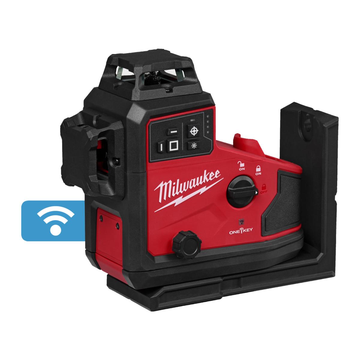 4933499001mi Milwaukee M12 3 x 360° Akku-Laser M12A3PLO-0C
