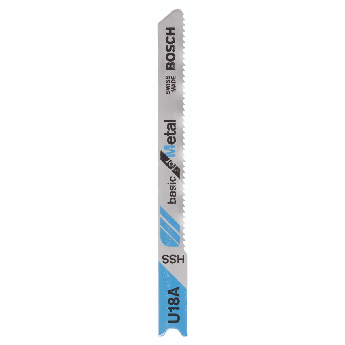 Bosch Stichsägeblatt HSS, U 18 A Basic for Metal