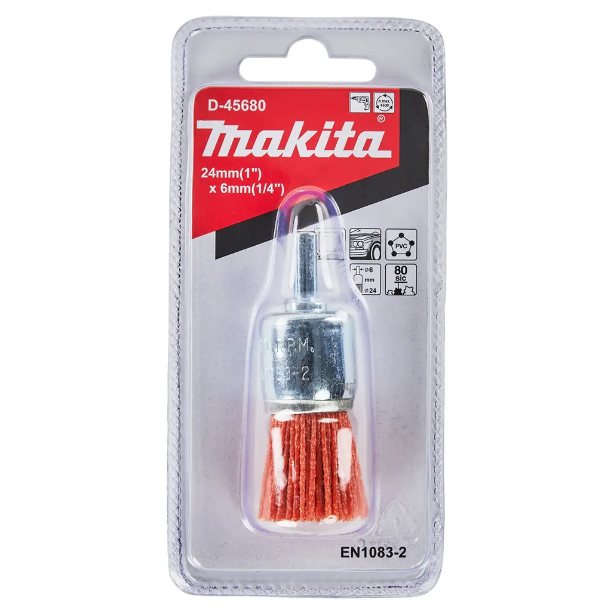 Makita Pinselbürste 24mm Nylon grob - D-45680
