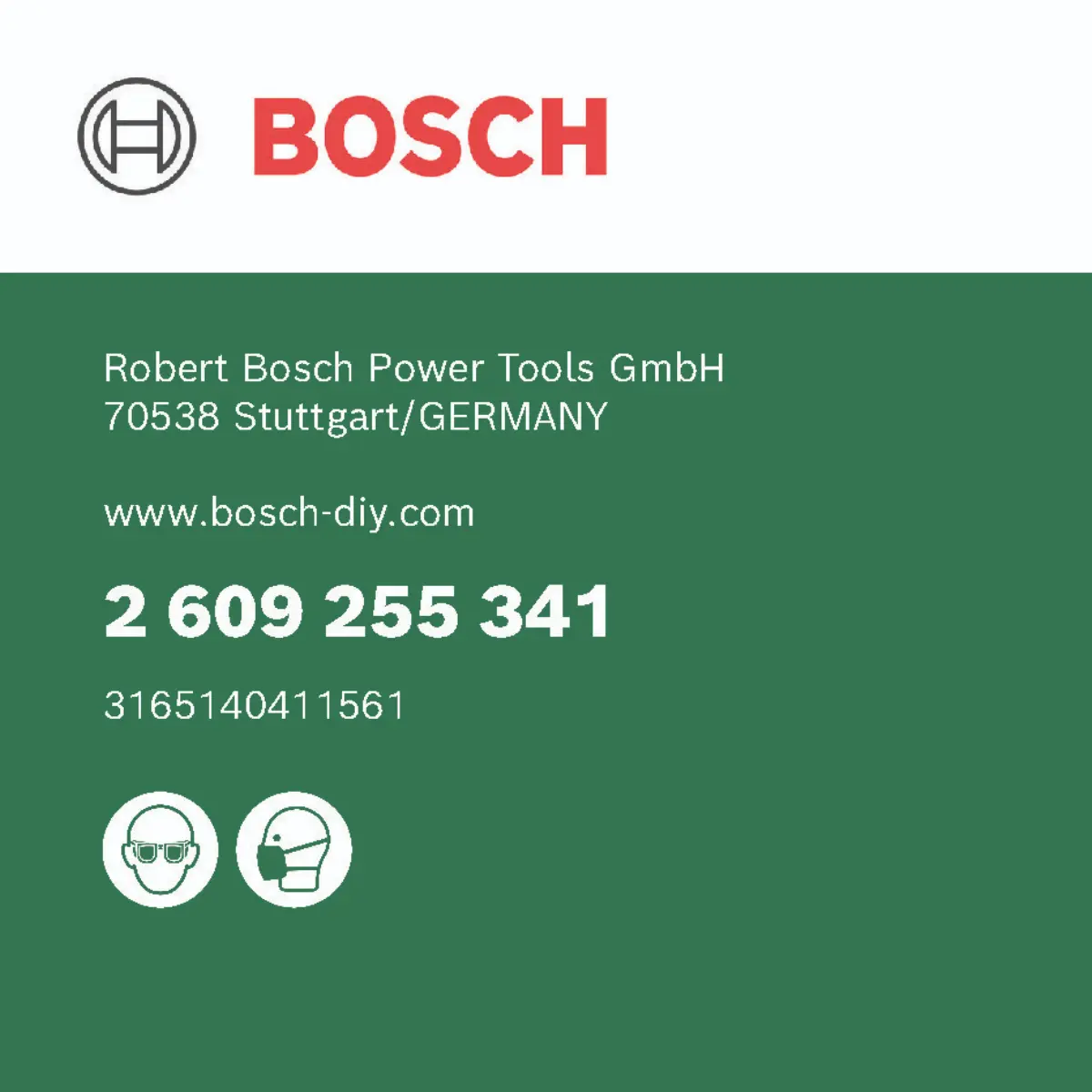 Bosch Flachfräsbohrer Self Cut, Sechskant D= 26,0 mm, L= 152 mm