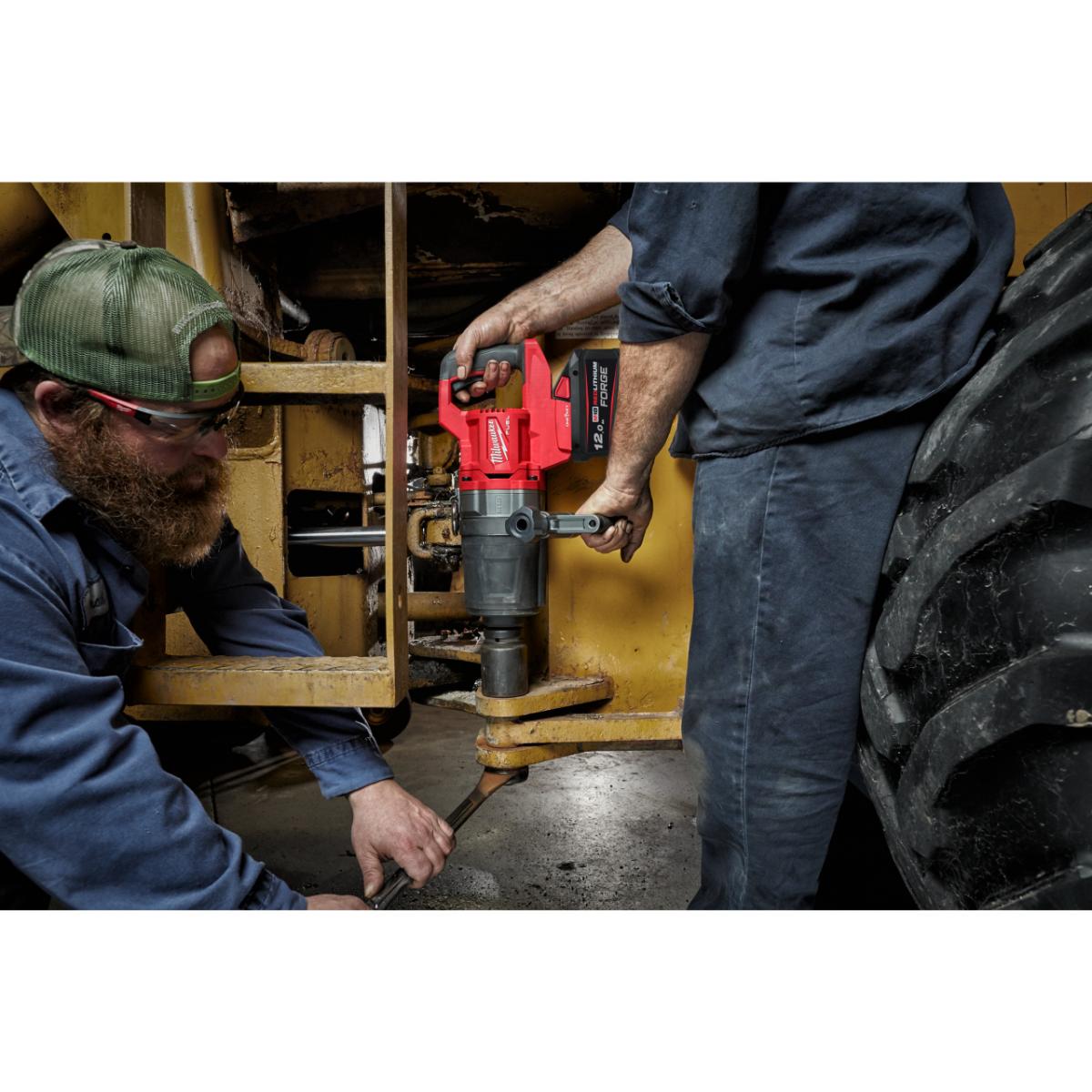 Milwaukee ONE KEY Akku-Schlagschrauber D-Griff 1" Vierkant Sprengring M18 ONEFHIWF1DS-121C