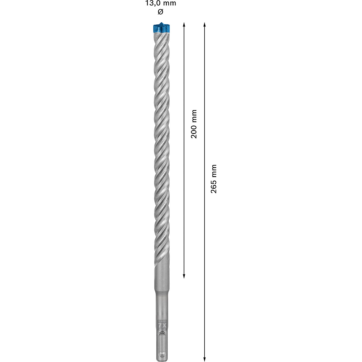 Bosch EXPERT SDS plus-7X Hammerbohrer, für Bohrhämmer ø 13 mm