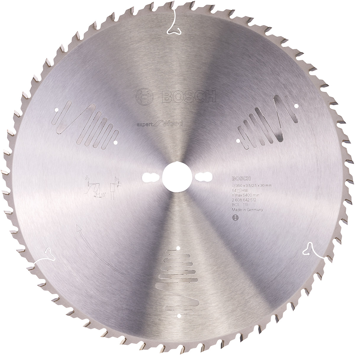 Bosch Kreissägeblatt Expert for Wood ø 350 mm