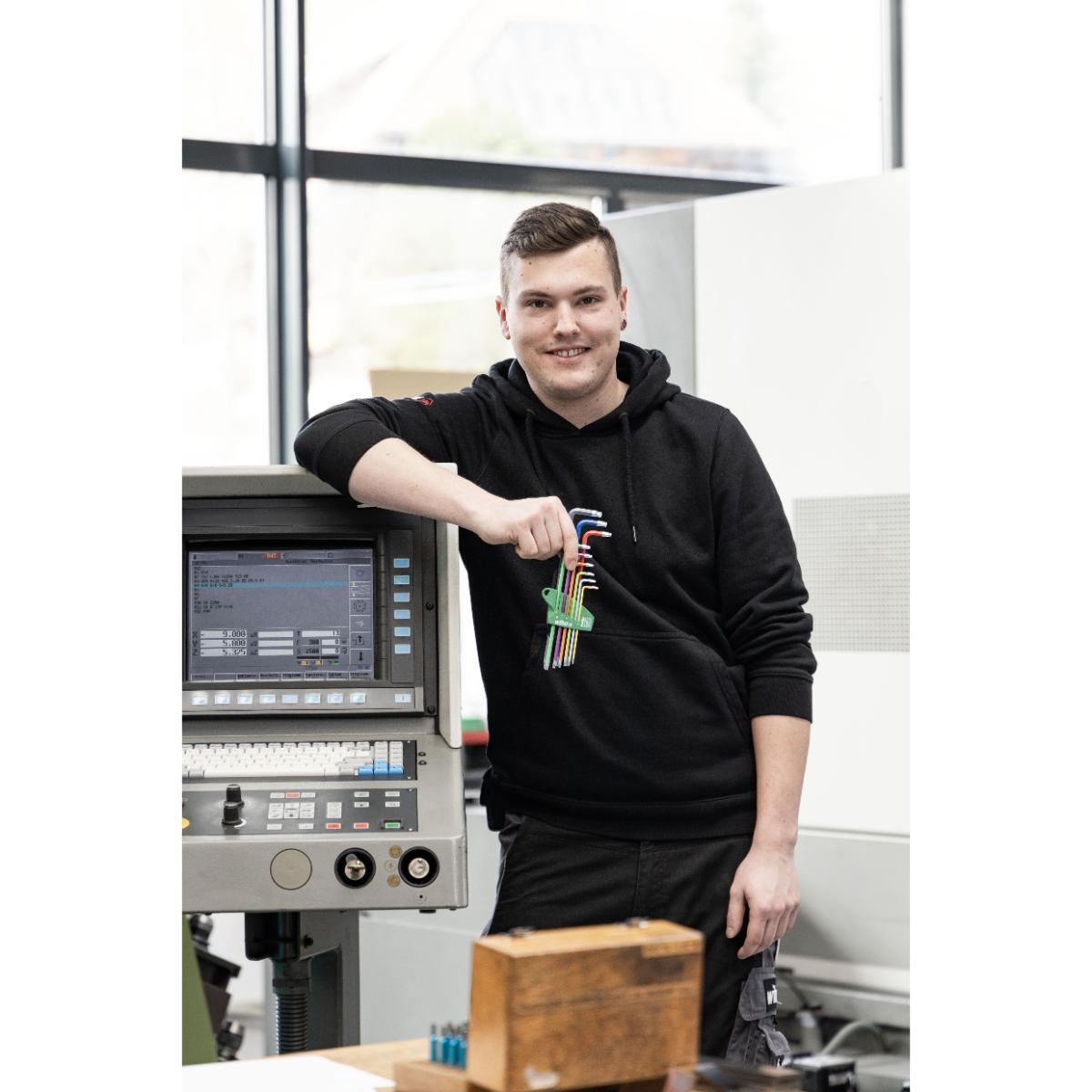 Wiha Stiftschlüssel Set im ProStar Halter TORX 9-teilges Set farbig leuchtend