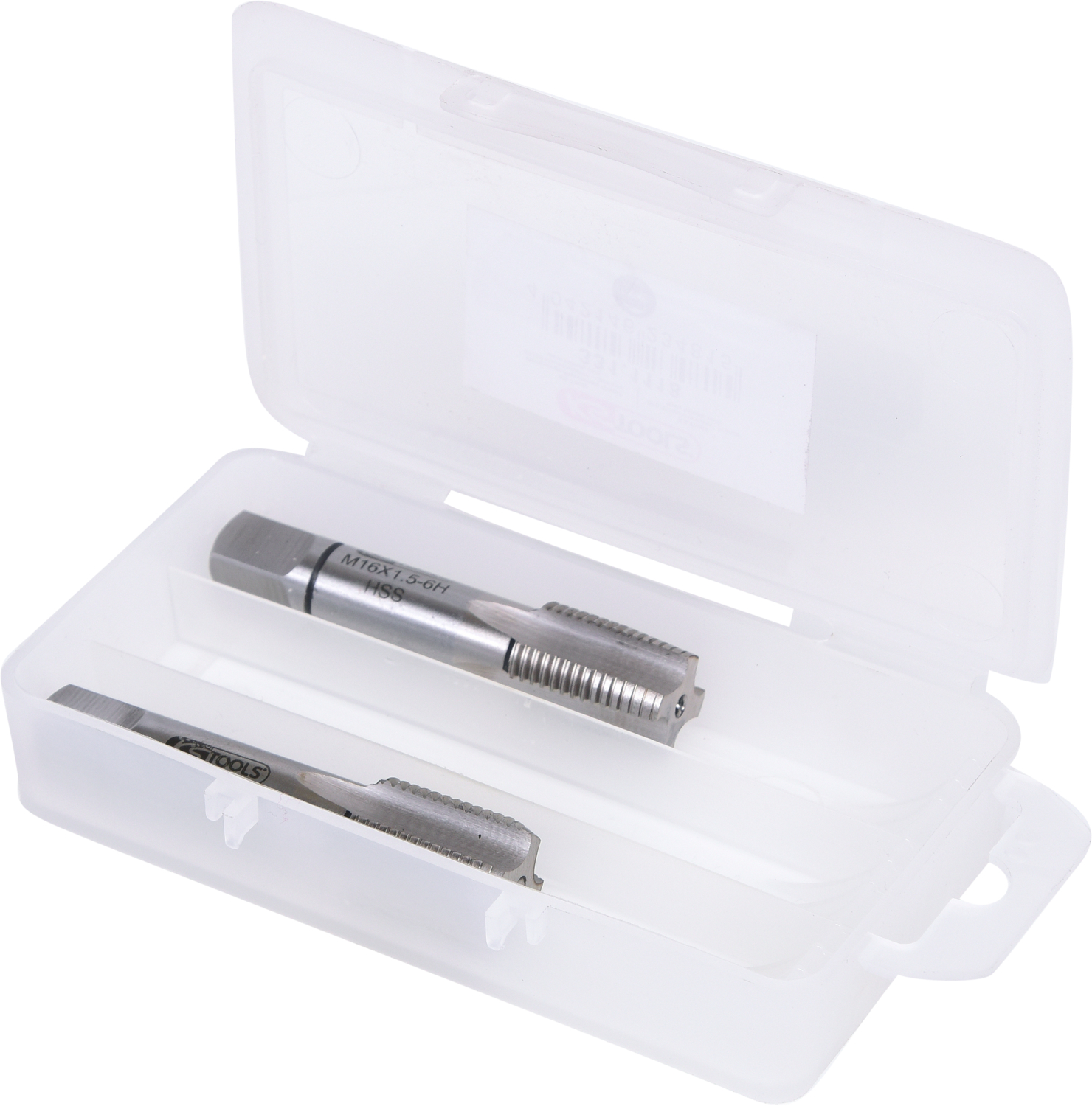 KS Tools HSS Handgewindebohrer-Satz MF, 2-tlg