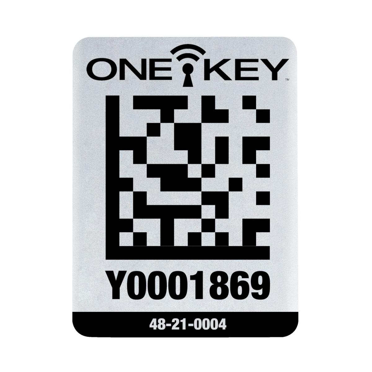 Milwaukee AIDT QR-Code Sticker für Metall-Oberfläche