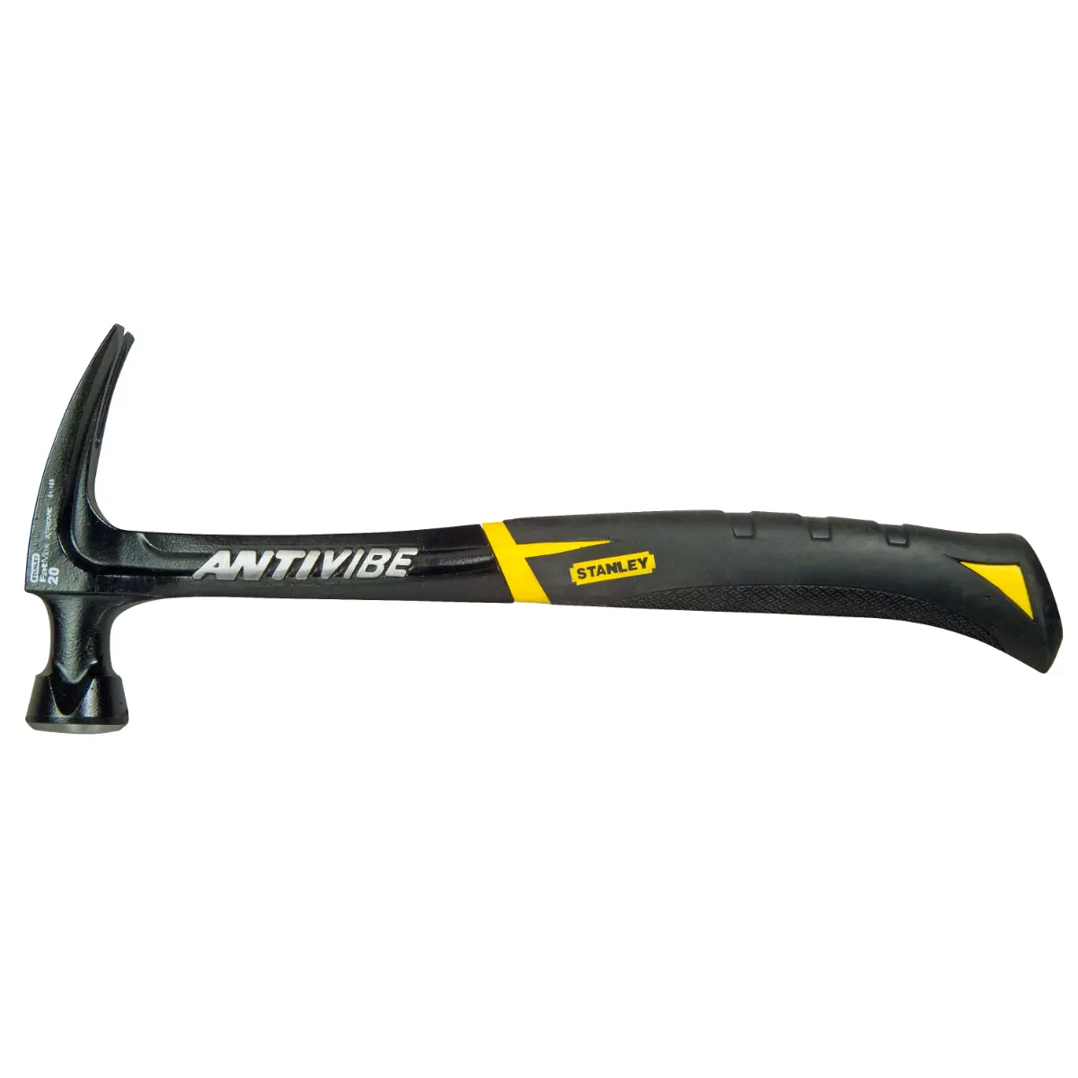 STANLEY Klauenhammer 567G flache Klaue,Patentierte Stimmgabel-Form