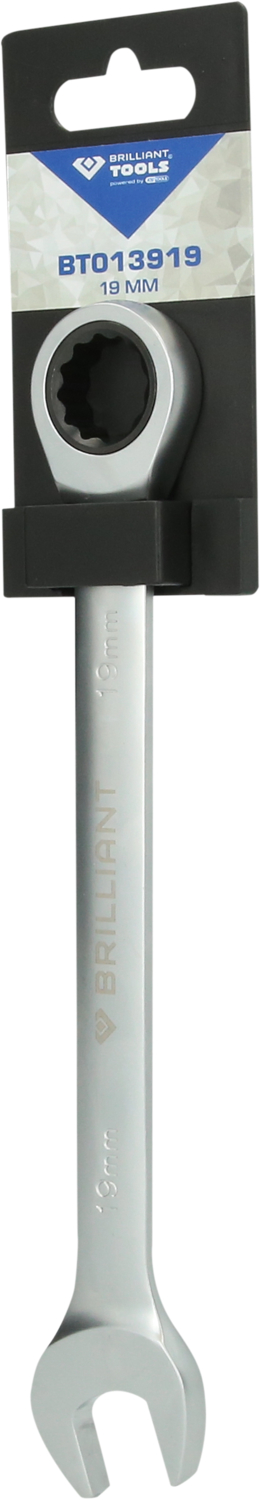 Brilliant Tools Ratschenringschlüssel, 19 mm