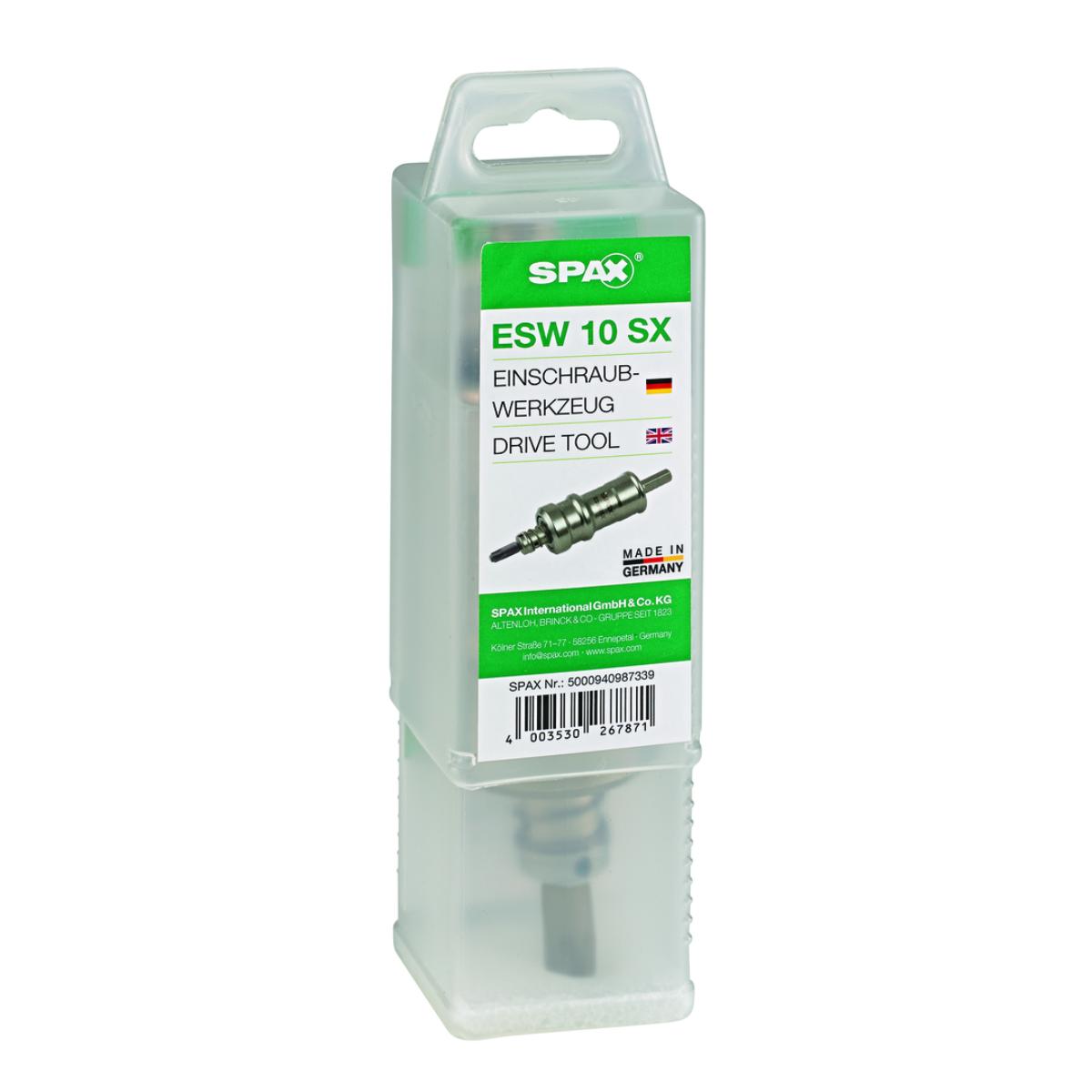 SPAX Einschraubwerkzeug ESW10SX mit T50 Bit 35mm lang