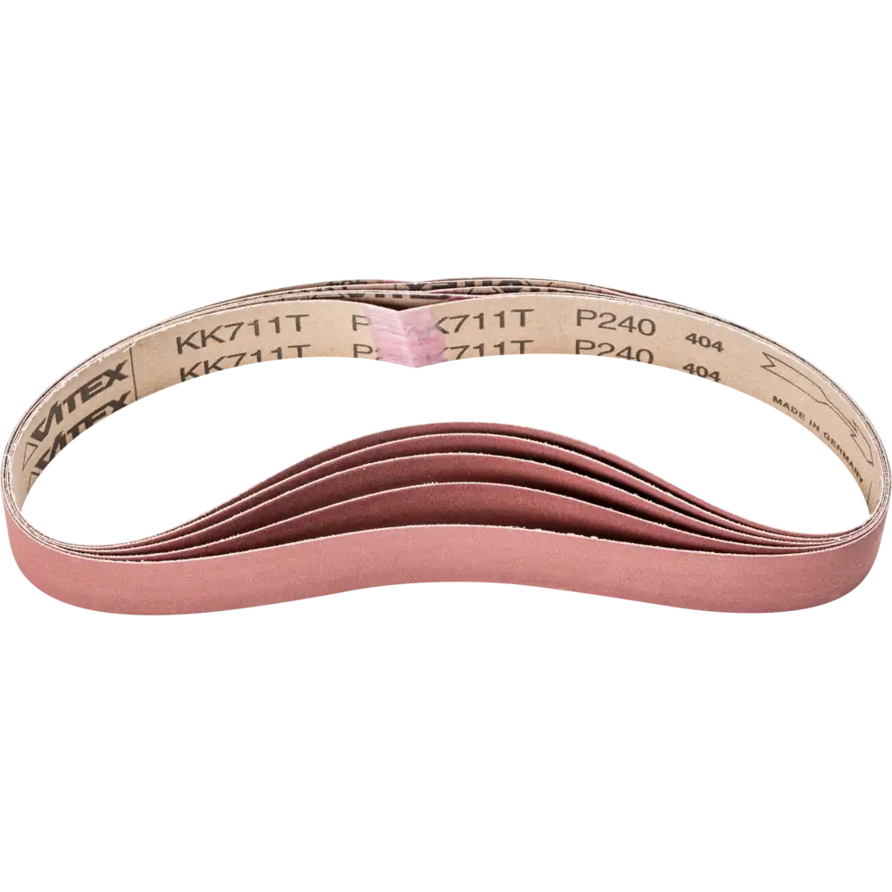 PFERD TOOLS Korund Schleifband BA für universelle Anwendung mit Rohrbandschleifer