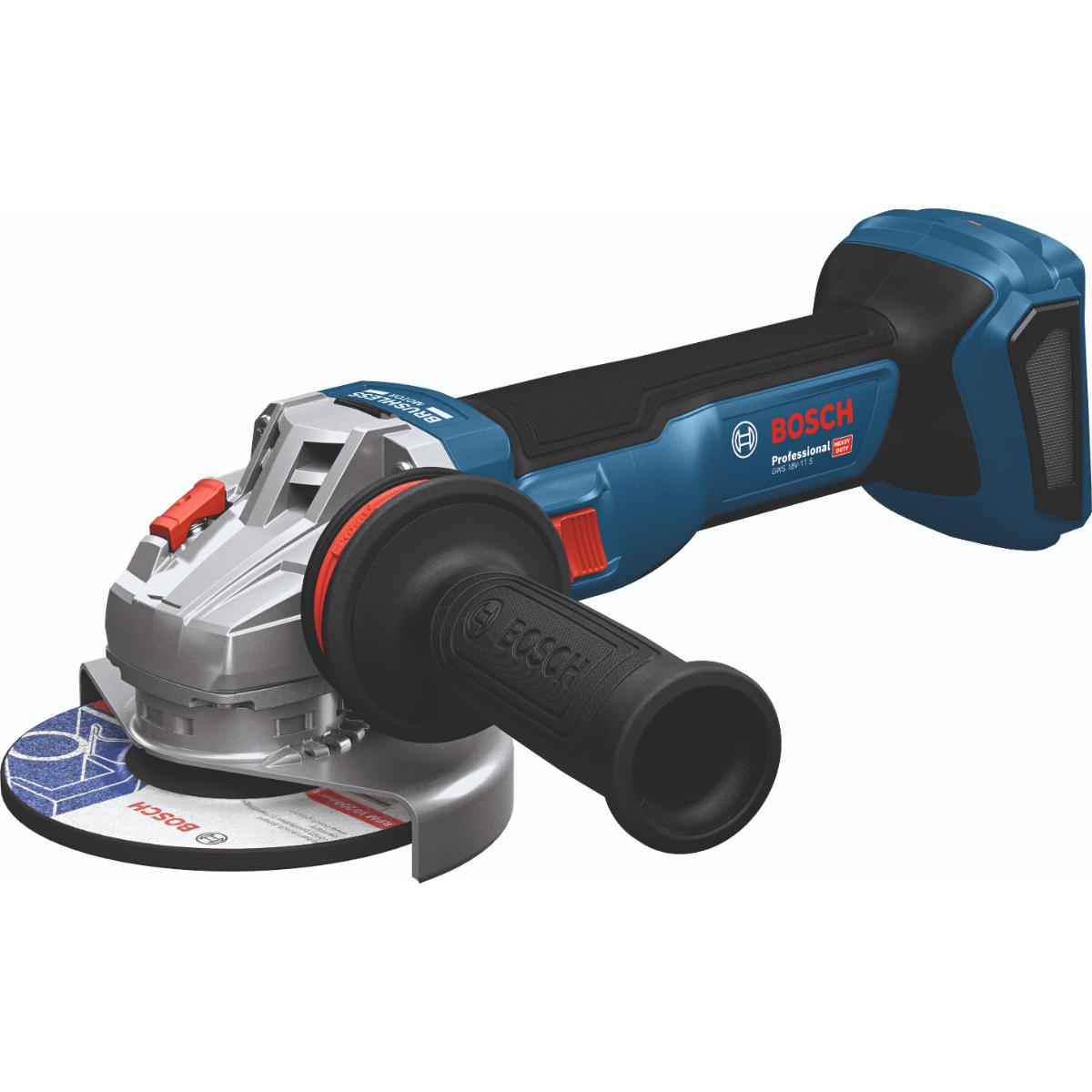 Bosch Akku-Winkelschleifer GWS 18V-11 S, 1x Akku GBA 18V 5.0Ah in L-BOXX