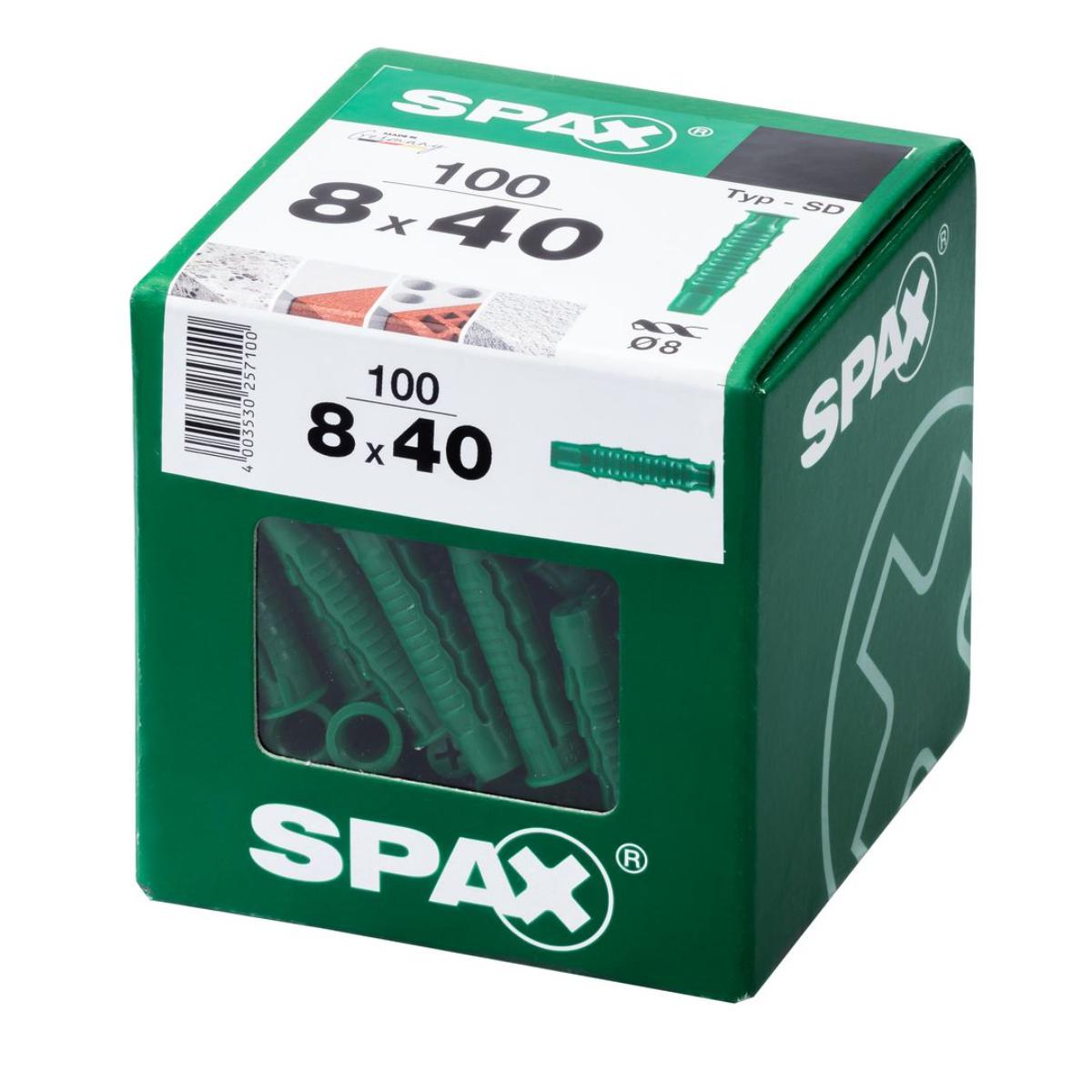 SPAX DUEBEL TYP-SD XL 100 Stück