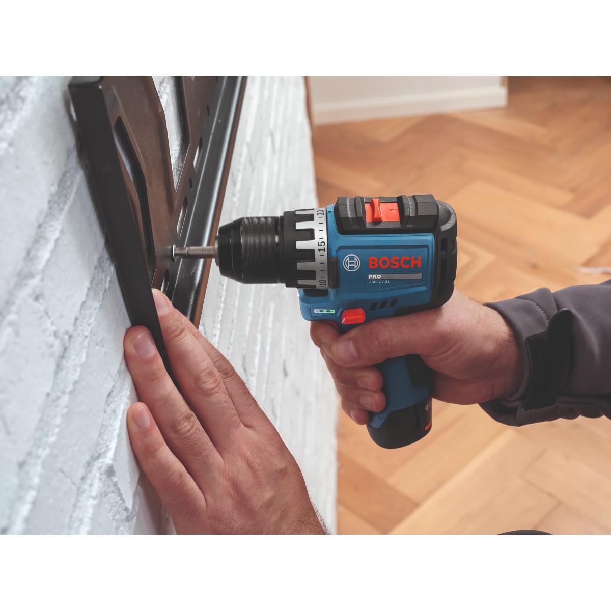 Bosch Akku-Bohrschrauber GSR12V-31 in L-BOXX