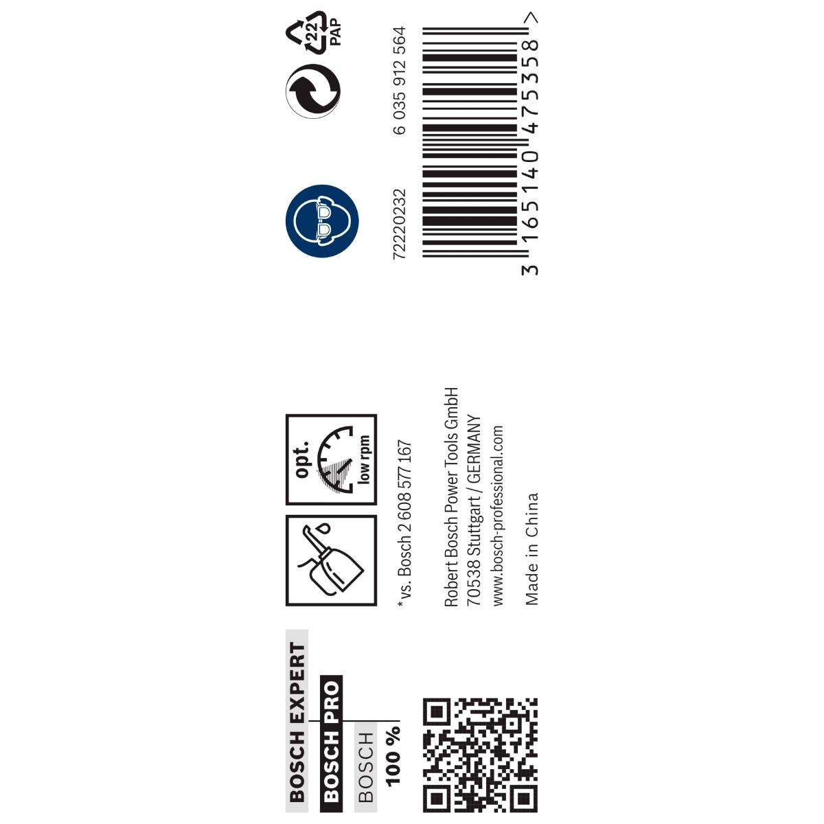 Bosch PRO Metallbohrer HSS-G, DIN 338