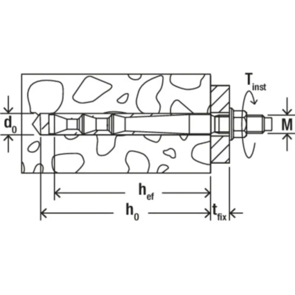 Fischer Highbond-Anker FHB II-A L Inject M10x95/10 R rostfrei