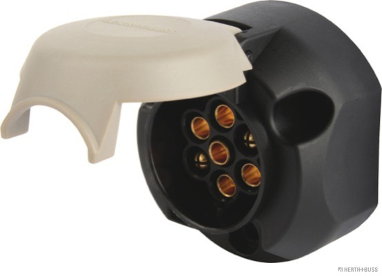 HERTH&BUSS Steckdose, 7-polig, S-Typ, 6 - 12 V