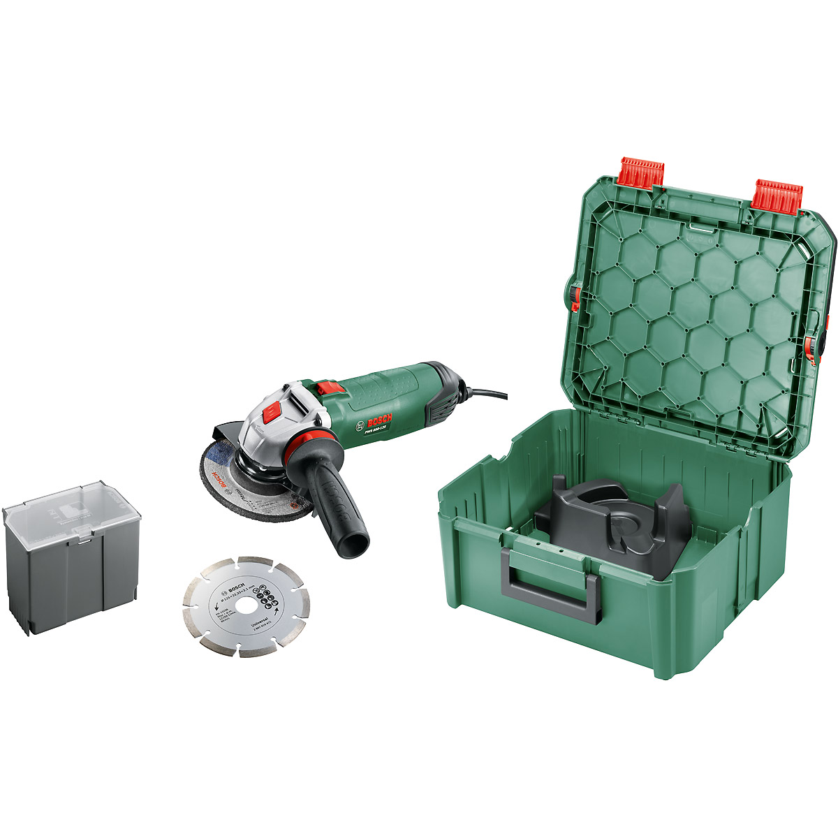 Bosch Winkelschleifer PWS 850-125 + SystemBox