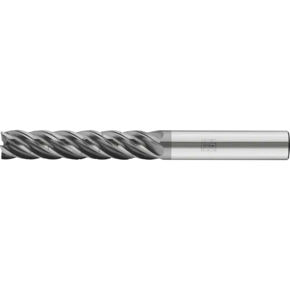 PFERD TOOLS VHM-Fräser Ø20mm, 5 Schneiden, mit Spanteiler, 5xDC, Radius 1mm, HB, Universal