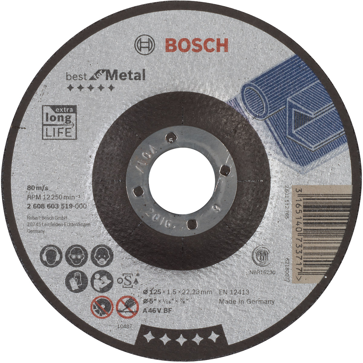 Bosch Trennscheibe gekröpft Best for Metal A 46 V BF