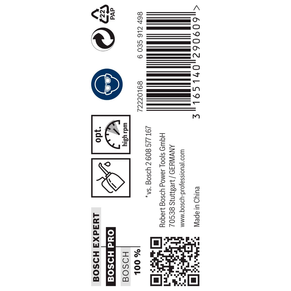 Bosch PRO Metallbohrer HSS-G, DIN 338
