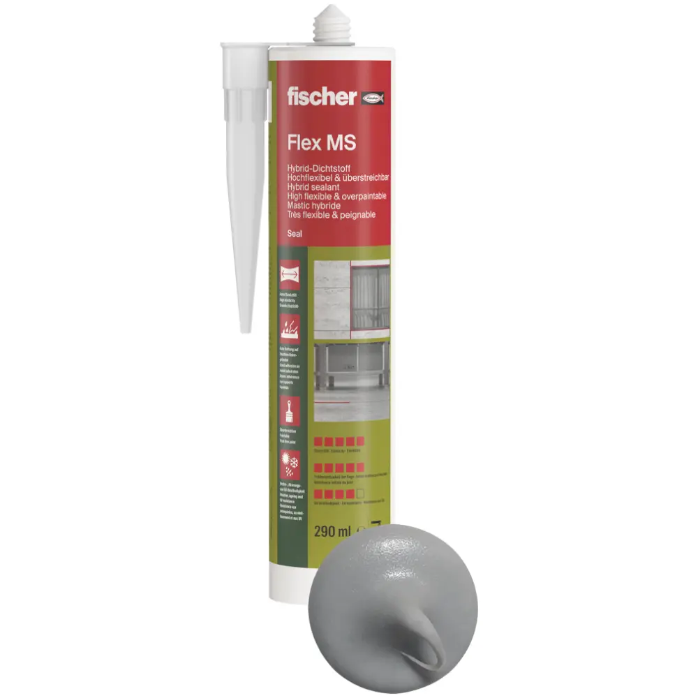 Fischer Flex MS grau 290 ml