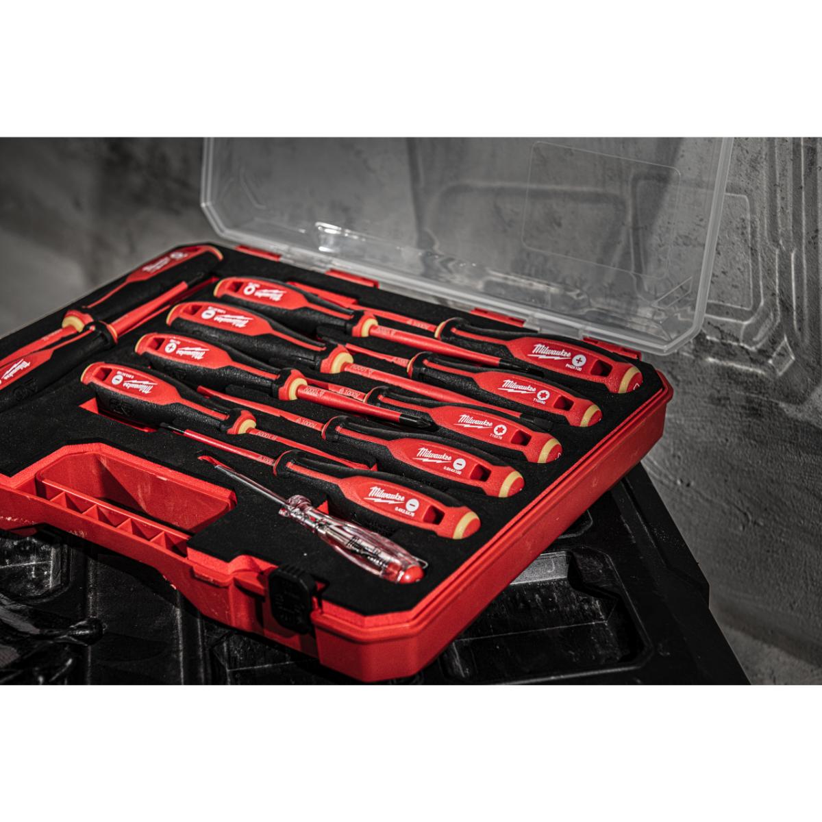 4932478737mi Milwaukee Tri-Lobe Schrauberdreher SET, VDE geprüft