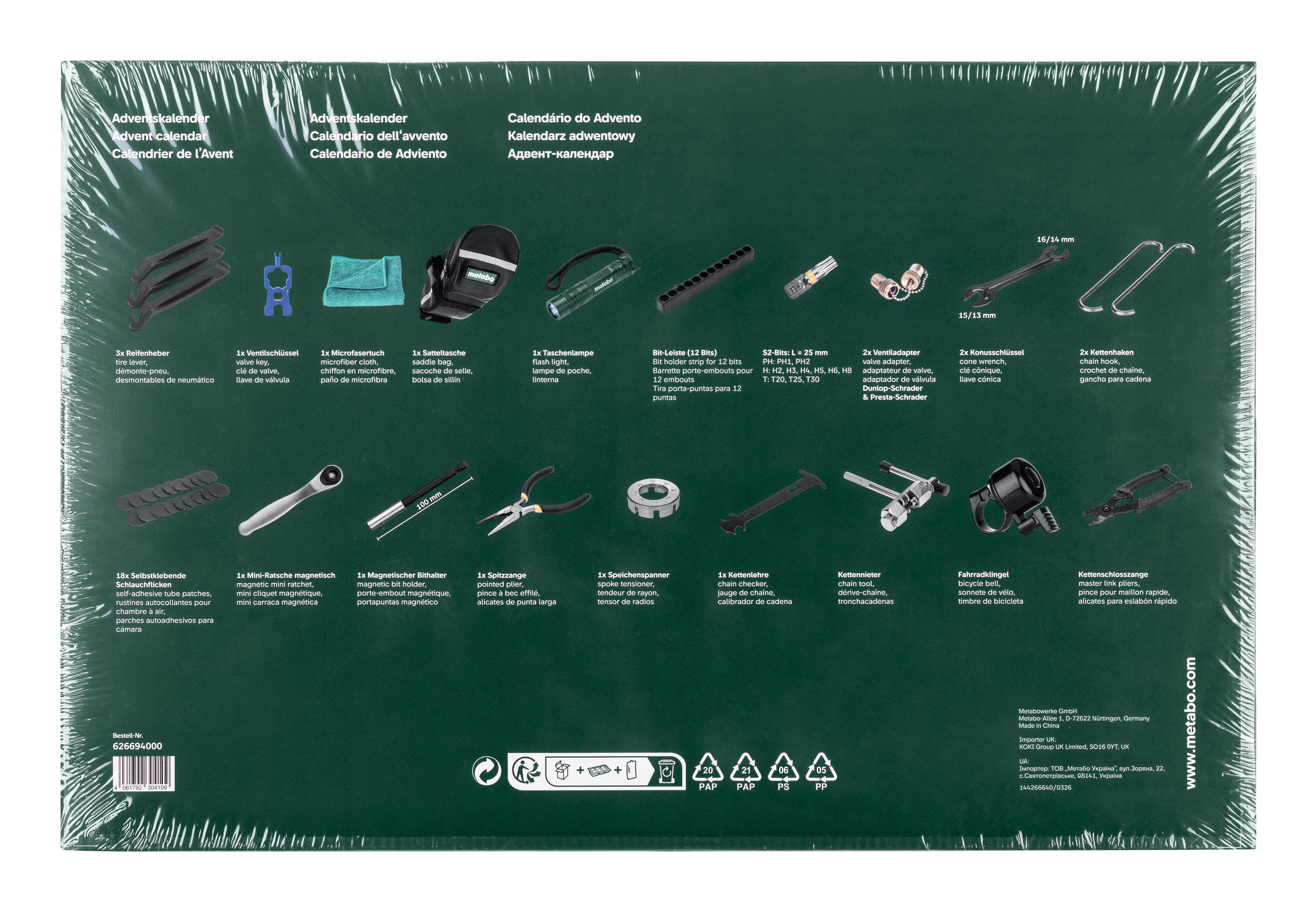 Metabo Adventskalender 2026
