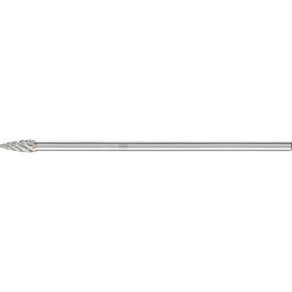PFERD TOOLS Hartmetall Hochleistungsfrässtift STEEL Spitzbogen SPG für Stahl mit Stahllangschaft
