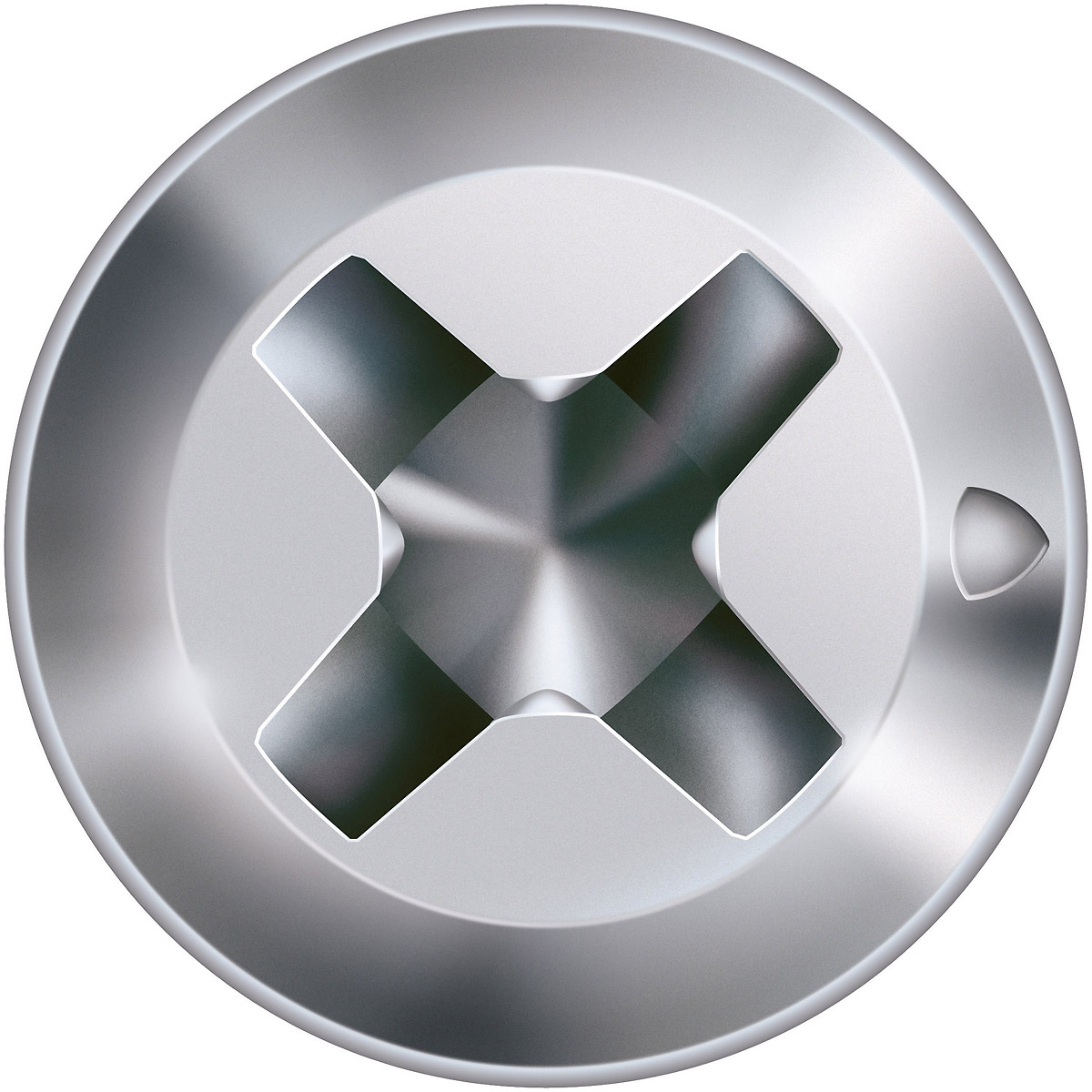 SPAX FEX-Beschlagschraube Sonderkopf Bremsrippen Kreuzschlitz H2 Cut Titansilber, 3000 Stück