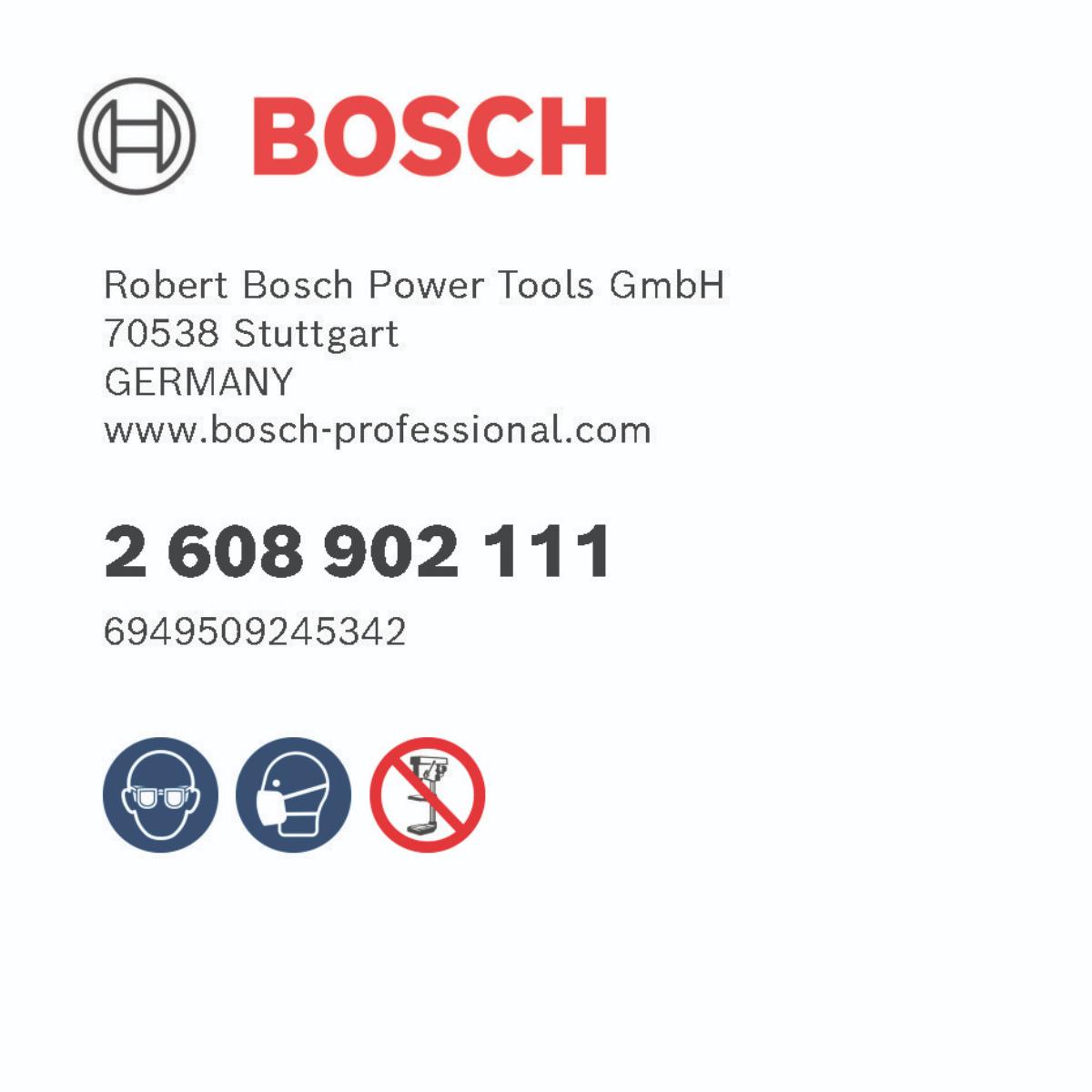 Bosch EXPERT SelfCutSpeed Flachfräsbohrerset, 8-teiliges Set