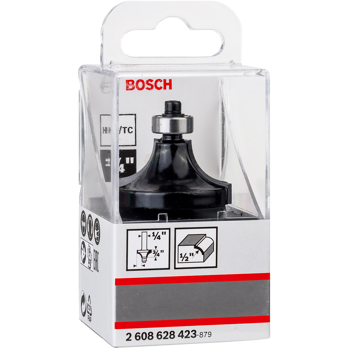 Bosch PRO Abrundfräser Schaft 1/4 Zoll