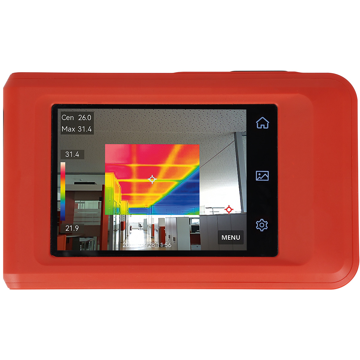 Rothenberger ROINFRATECT Wärmebildkamera, Kamerahülle, 2in1 Kabel,Bedienungsanleitung.