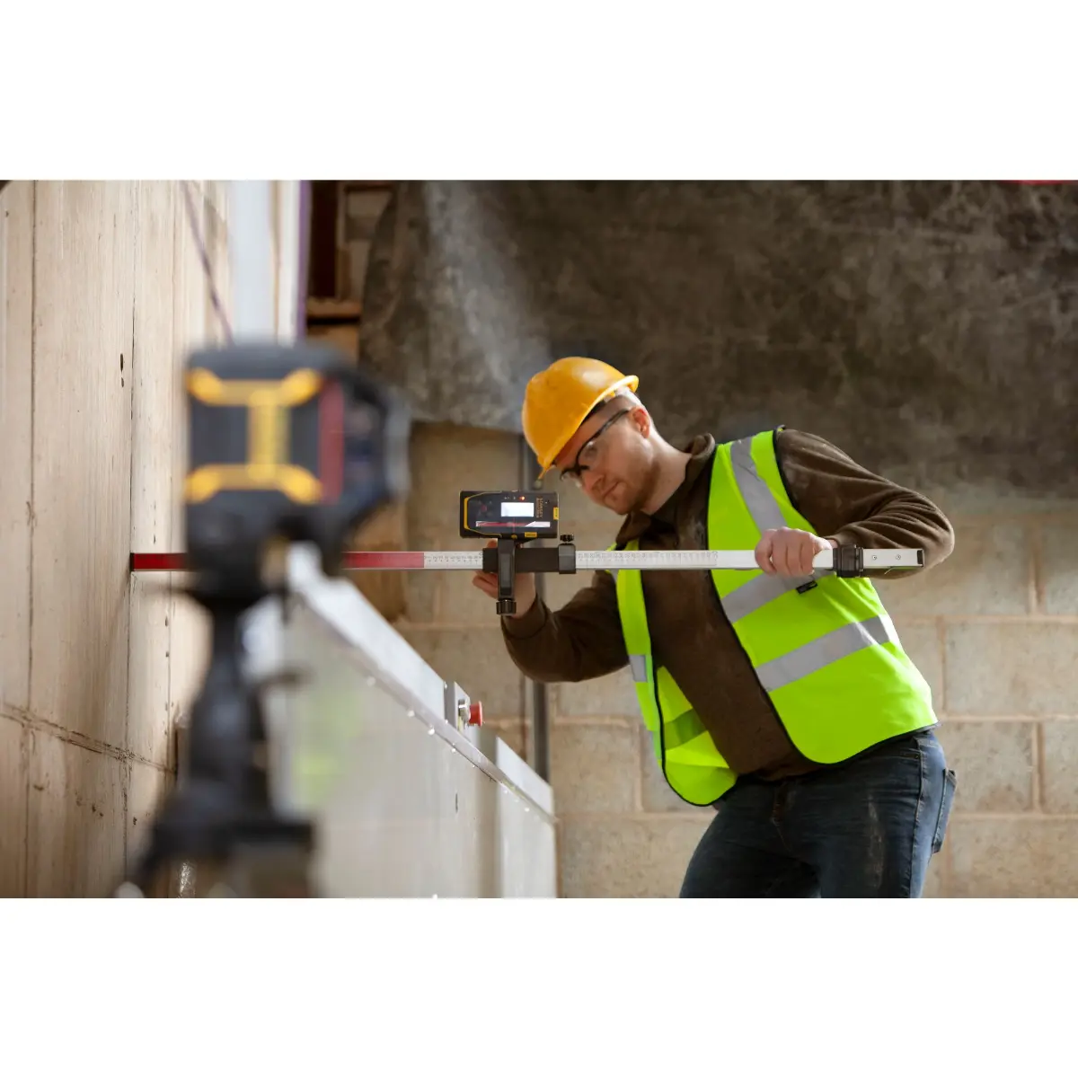 STANLEY FATMAX Digitaler Empfänger für rote Rotationslaser