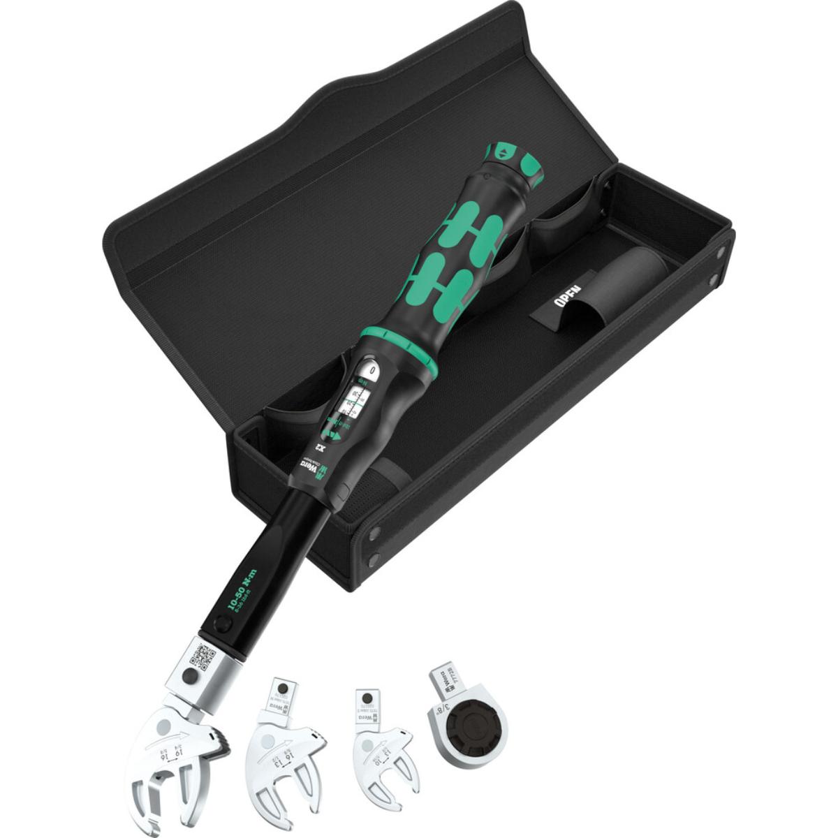 Wera 9558 Drehmoment-Set für Rohrleitungsverschraubungen, 10-50 Nm