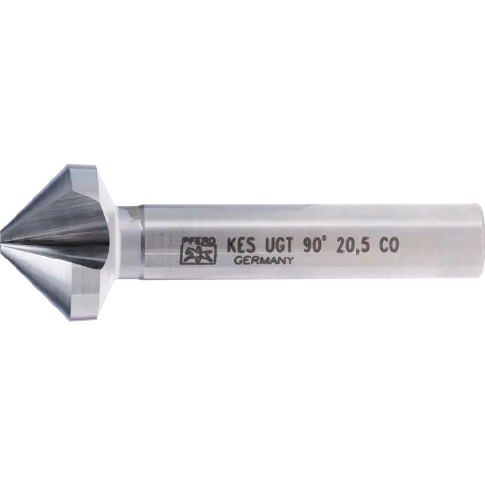PFERD TOOLS HSSE Co5 Kegel-und Entgratsenker 90° DIN 335 C mit Ungleichteilung